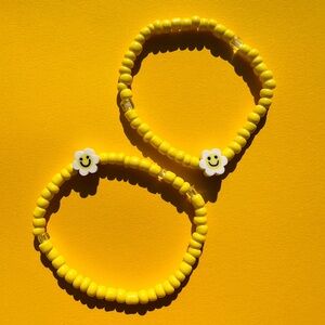 Happy Bloom Bracelet Duo Stack